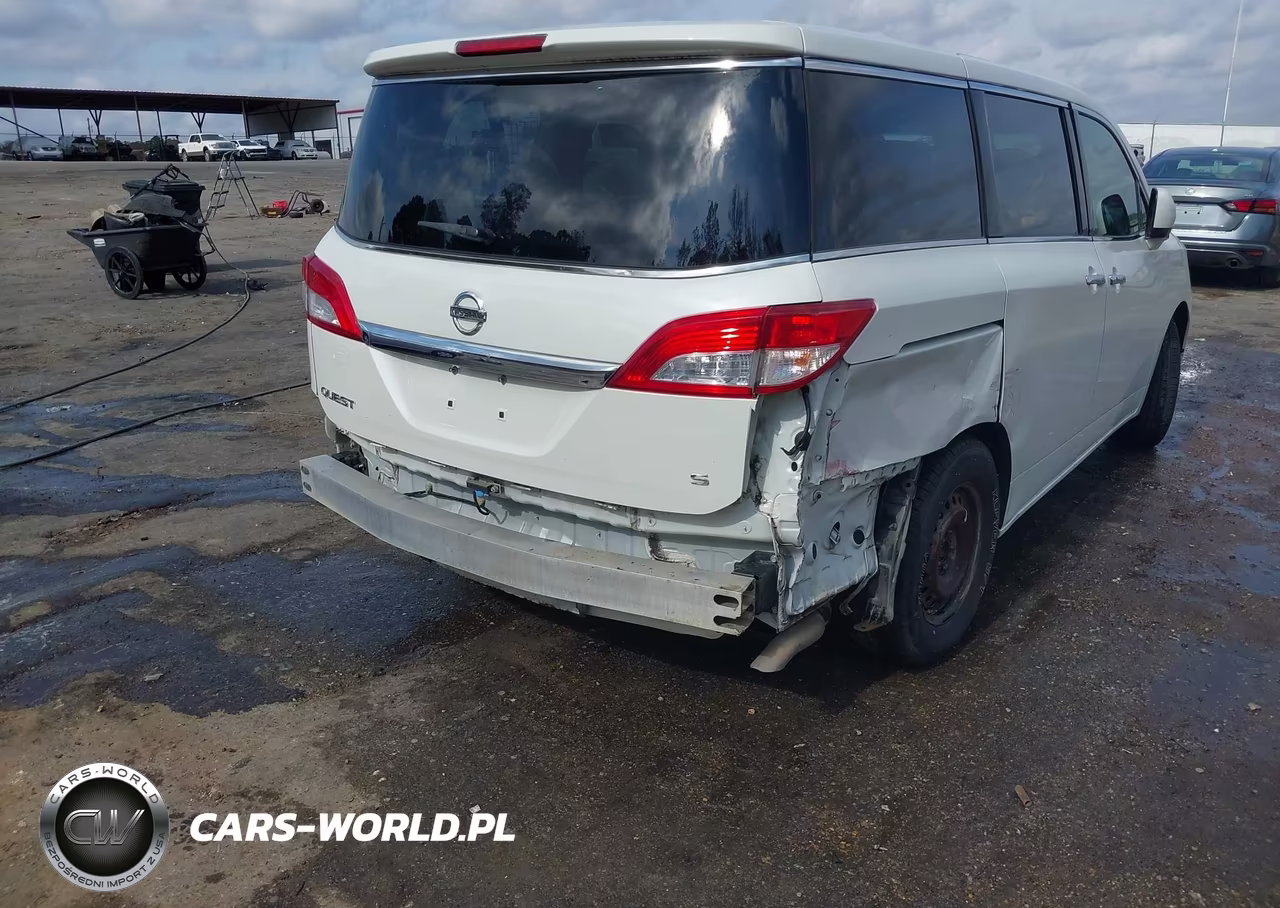 2012 Nissan Quest S VIN:JN8AE2KP7C9038969 - 6