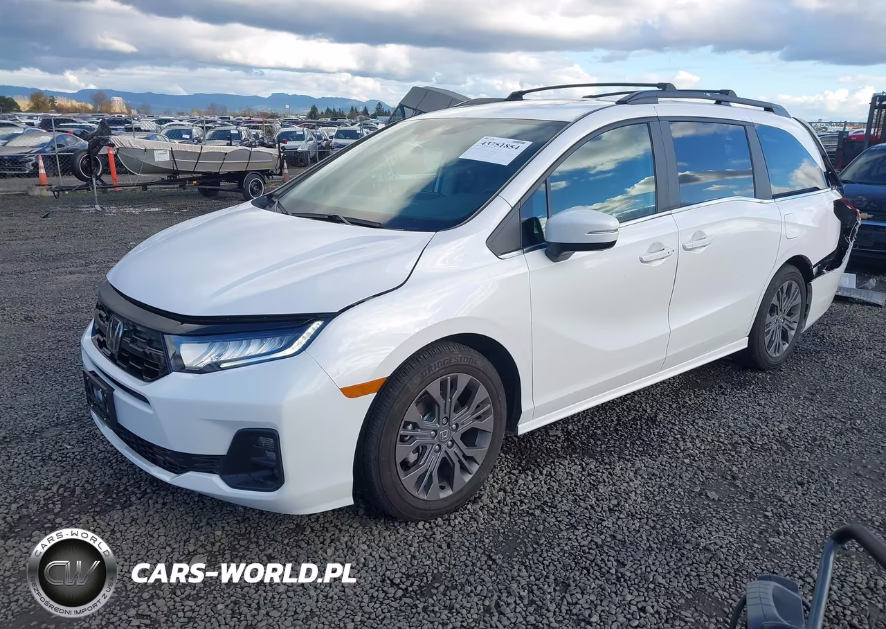 2025 Honda Odyssey Touring VIN:5FNRL6H81SB031581 - 2
