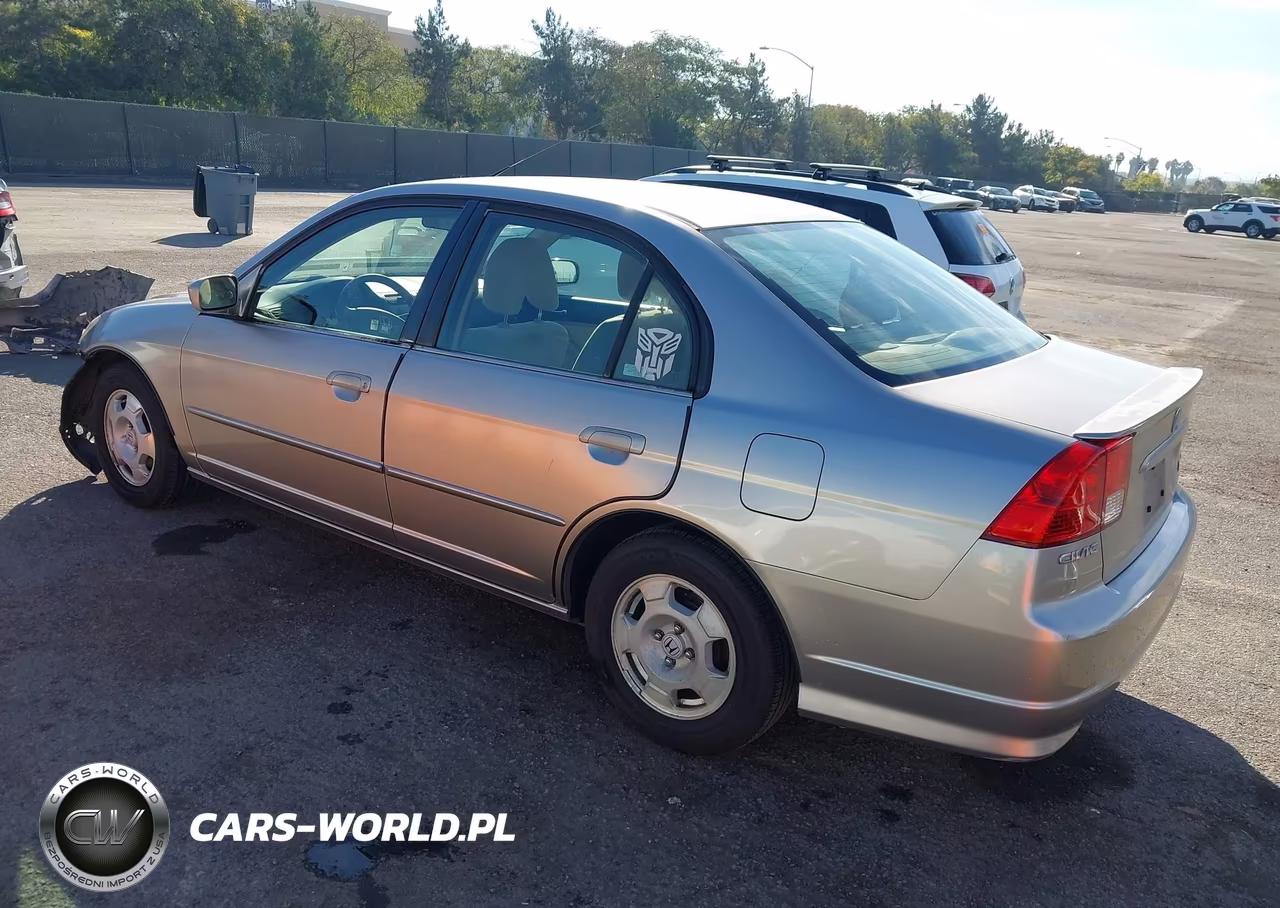 2005 Honda Civic Hybrid VIN:JHMES96685S023973 - 3