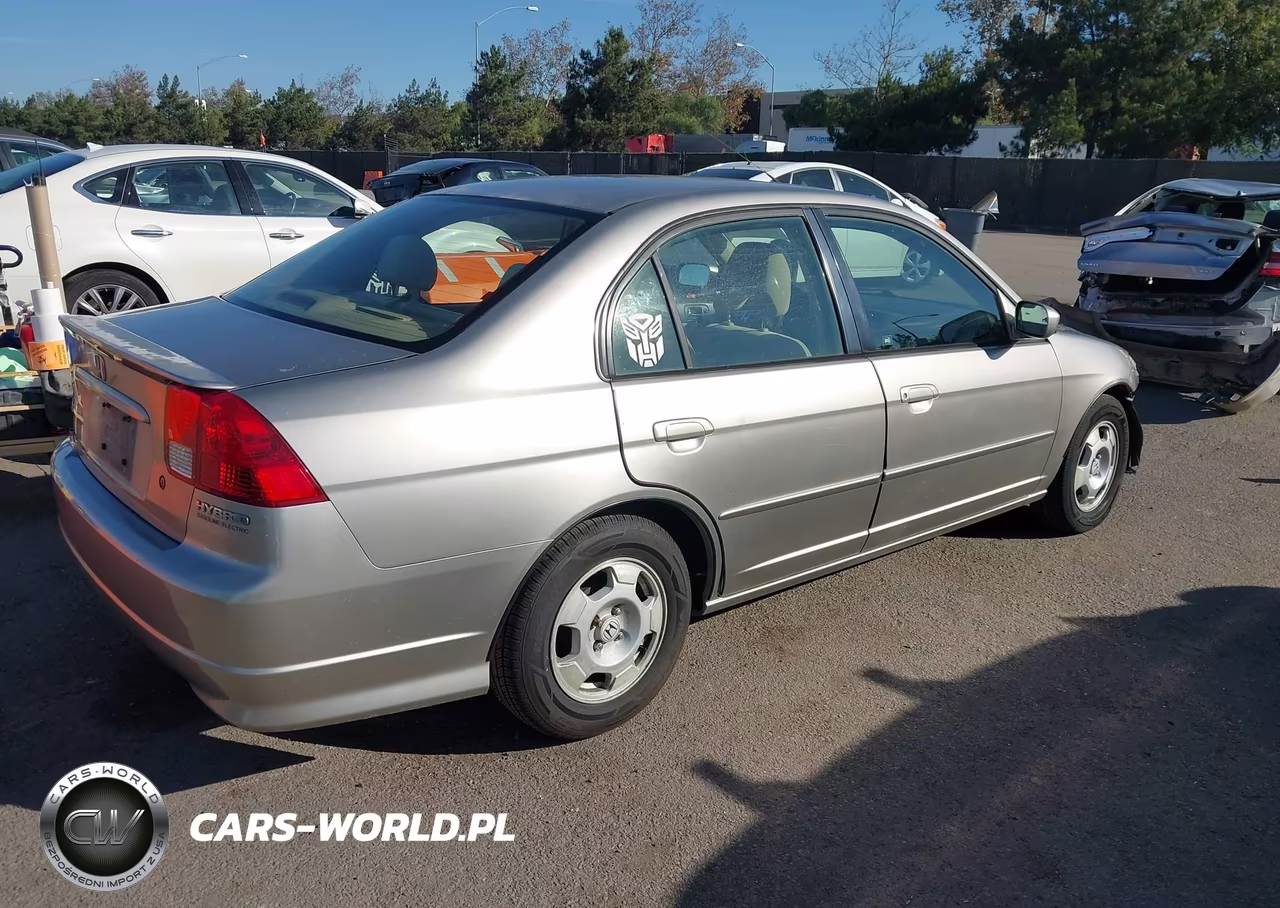 2005 Honda Civic Hybrid VIN:JHMES96685S023973 - 4