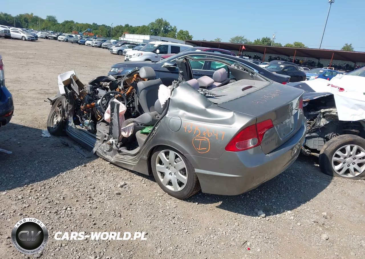 2008 Honda Civic Lx VIN:1HGFA16558L031983 - 3
