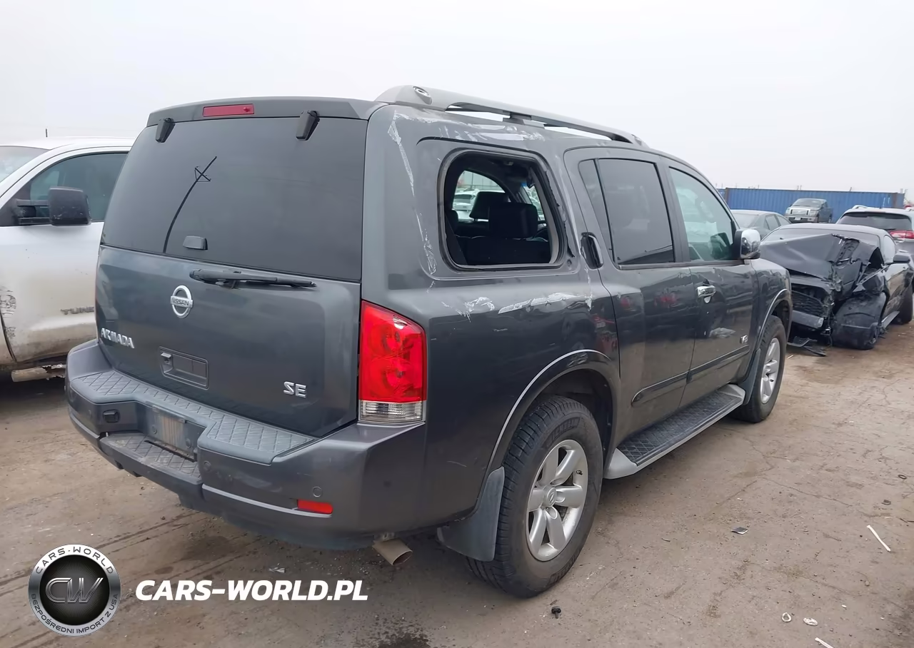 2008 Nissan Armada Se VIN:5N1AA08C48N633028 - 4