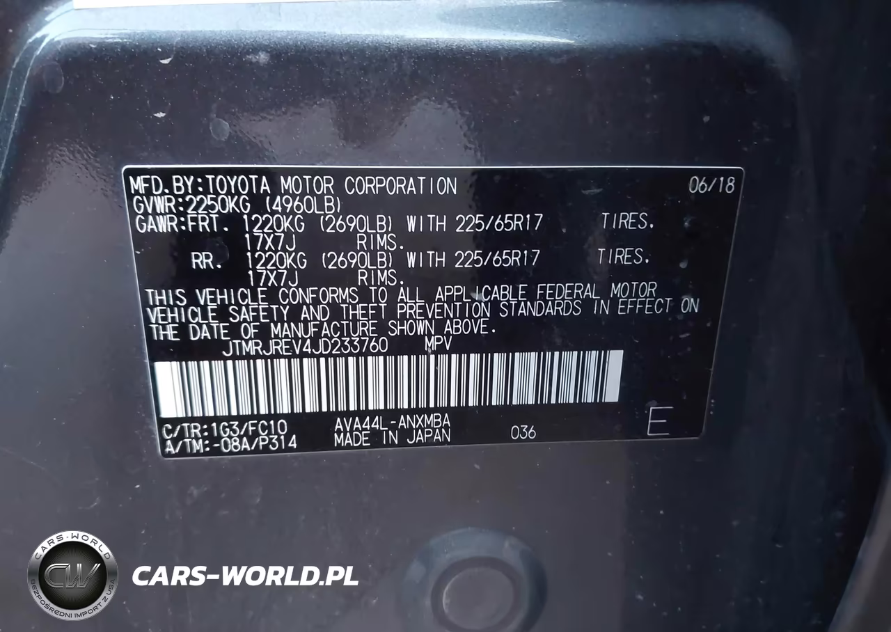2018 Toyota Rav4 Hybrid Le VIN:JTMRJREV4JD233760 - 9