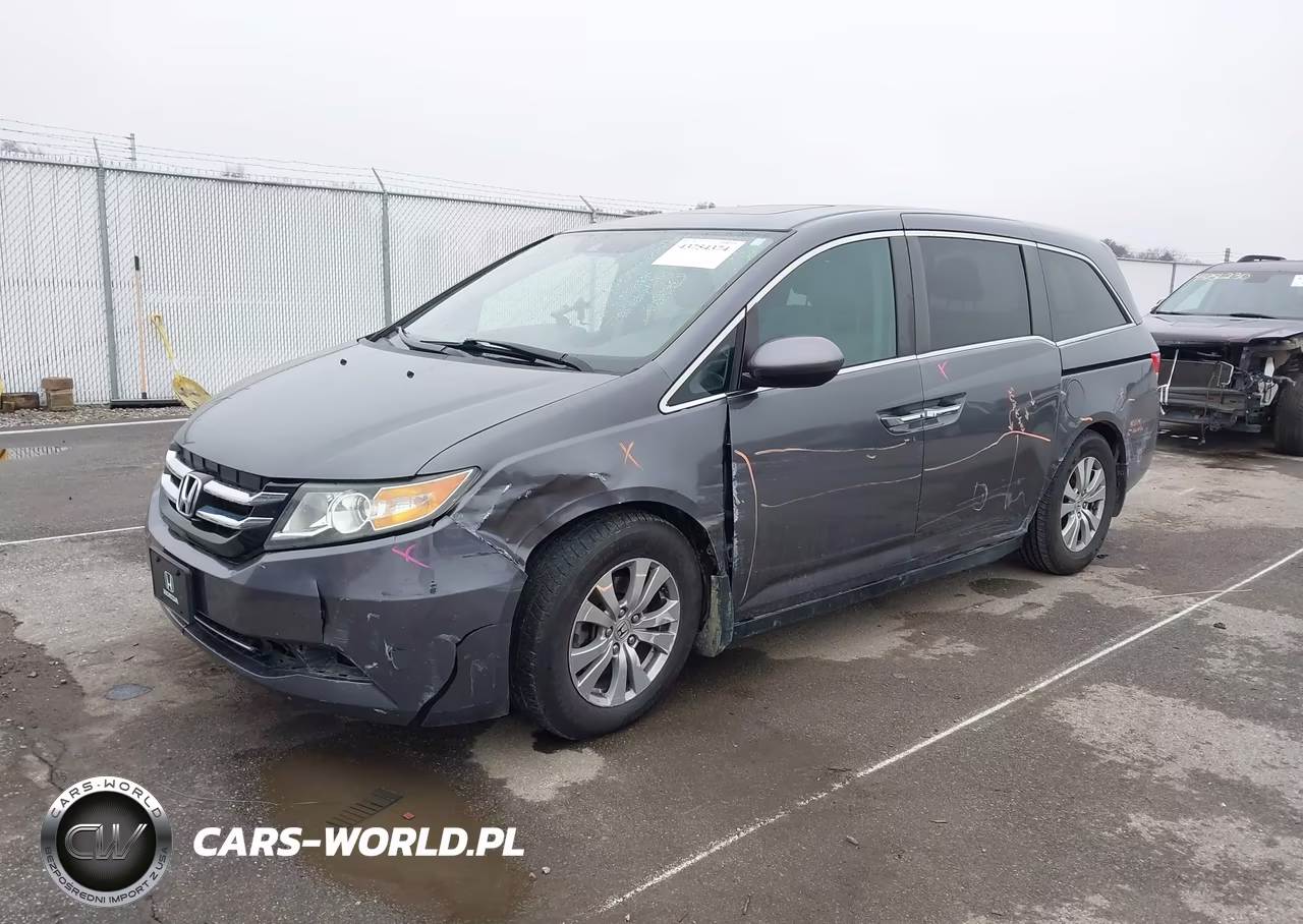 2016 Honda Odyssey Ex-L VIN:5FNRL5H69GB050167 - 2