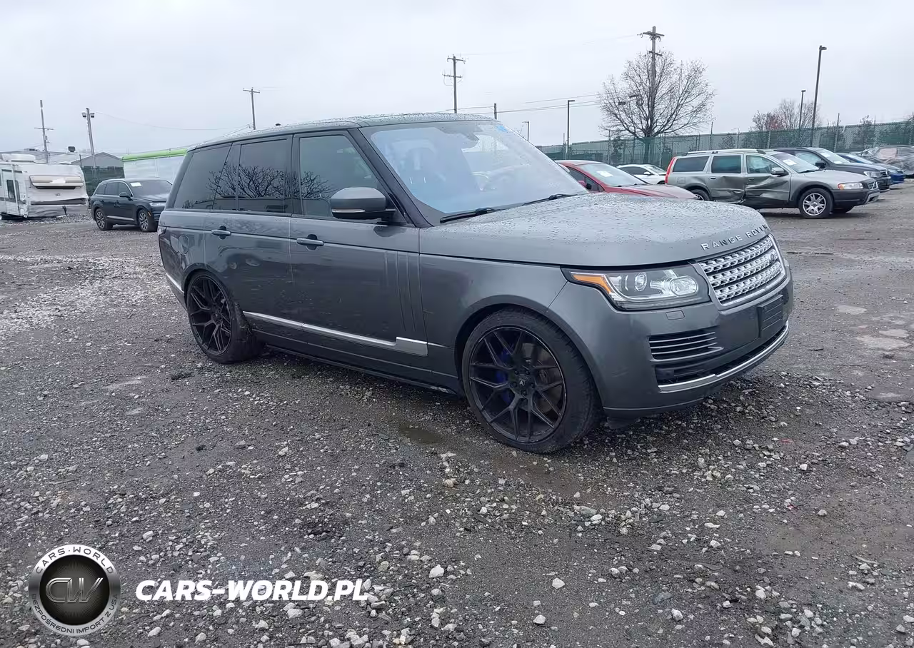 2016 Land Rover Range Rover 3.0L V6 Supercharged Hse