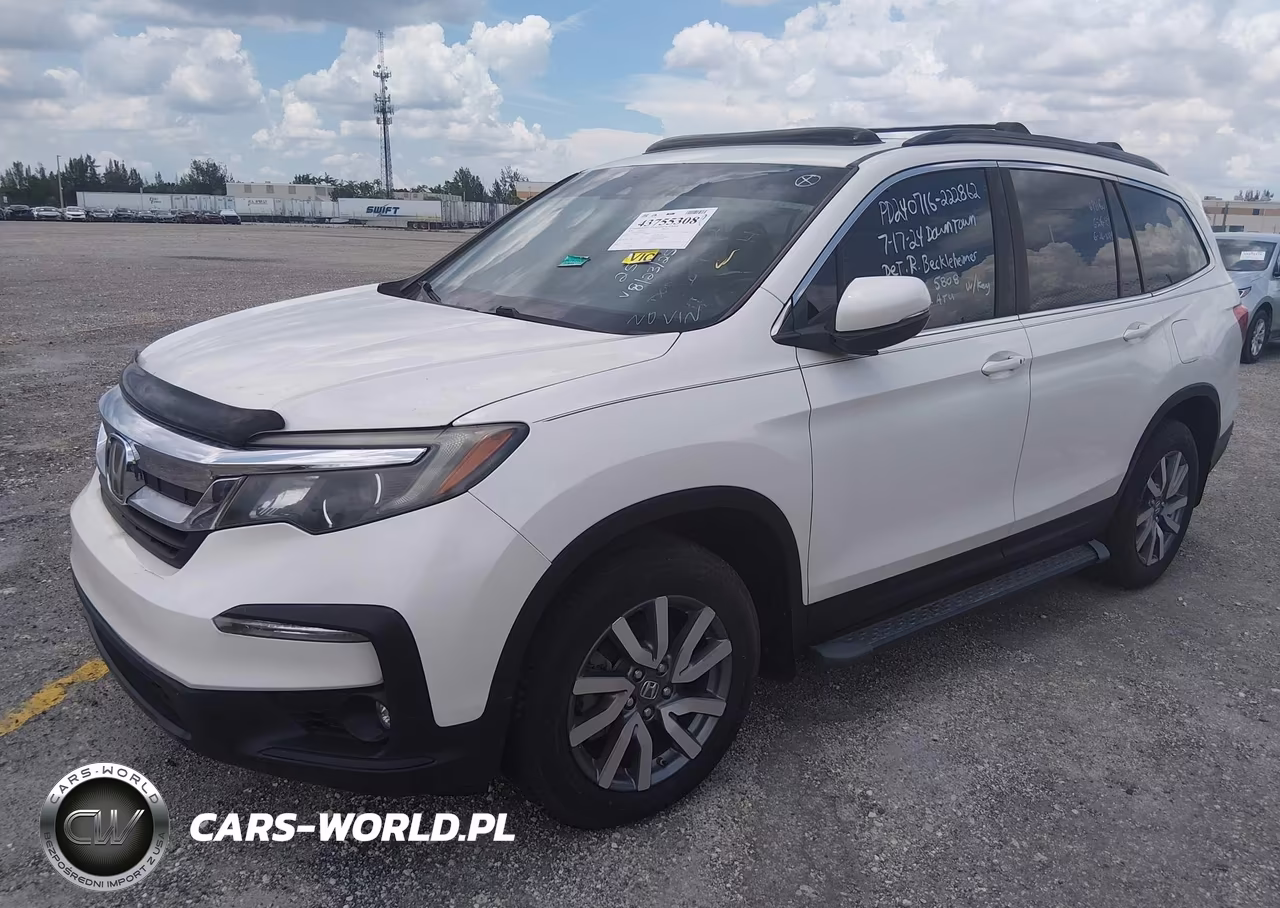 2019 Honda Pilot Ex-L VIN:5FNYF6H41KB016286 - 2