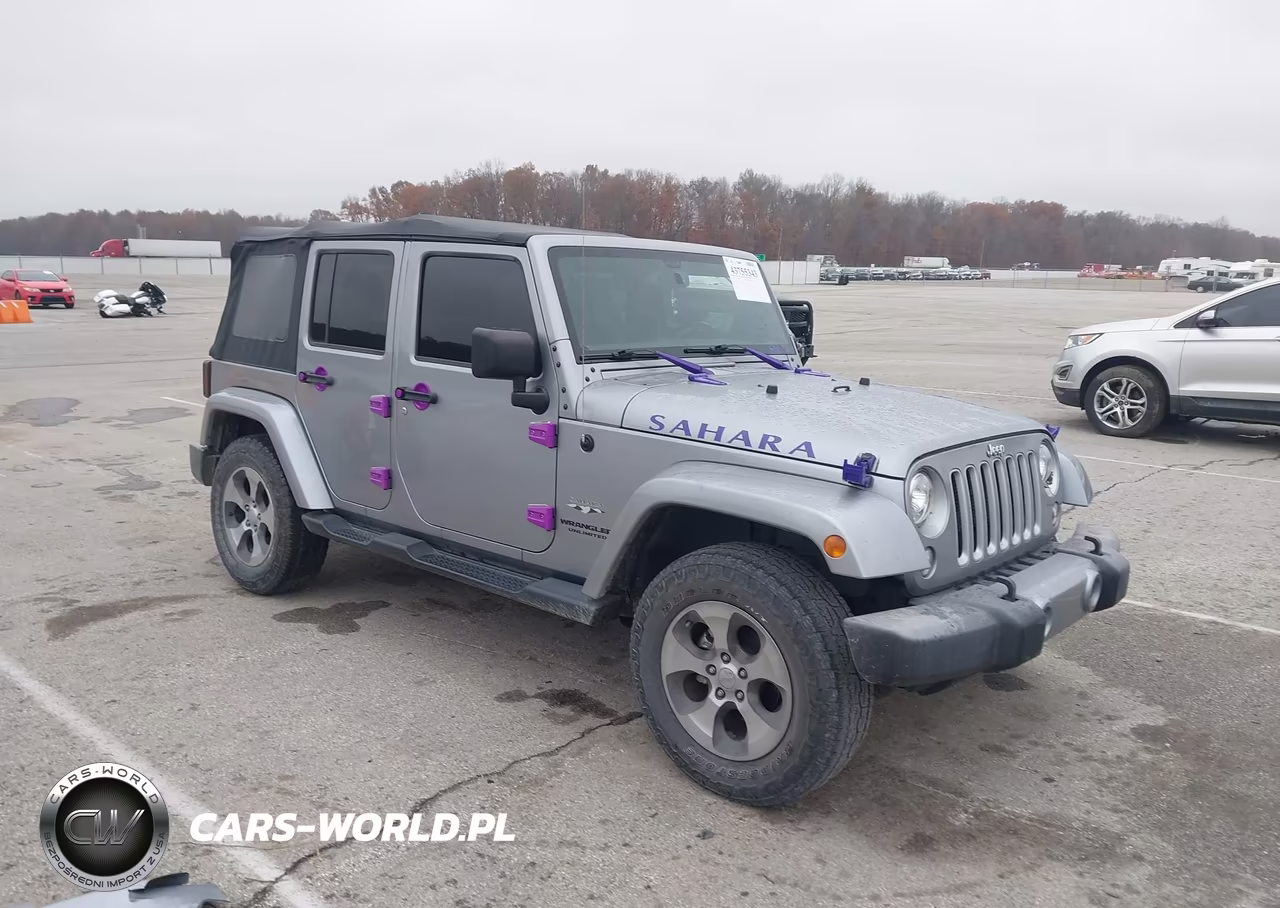 2017 Jeep Wrangler Unlimited Sahara 4X4 – zdjęcie 1 z 17