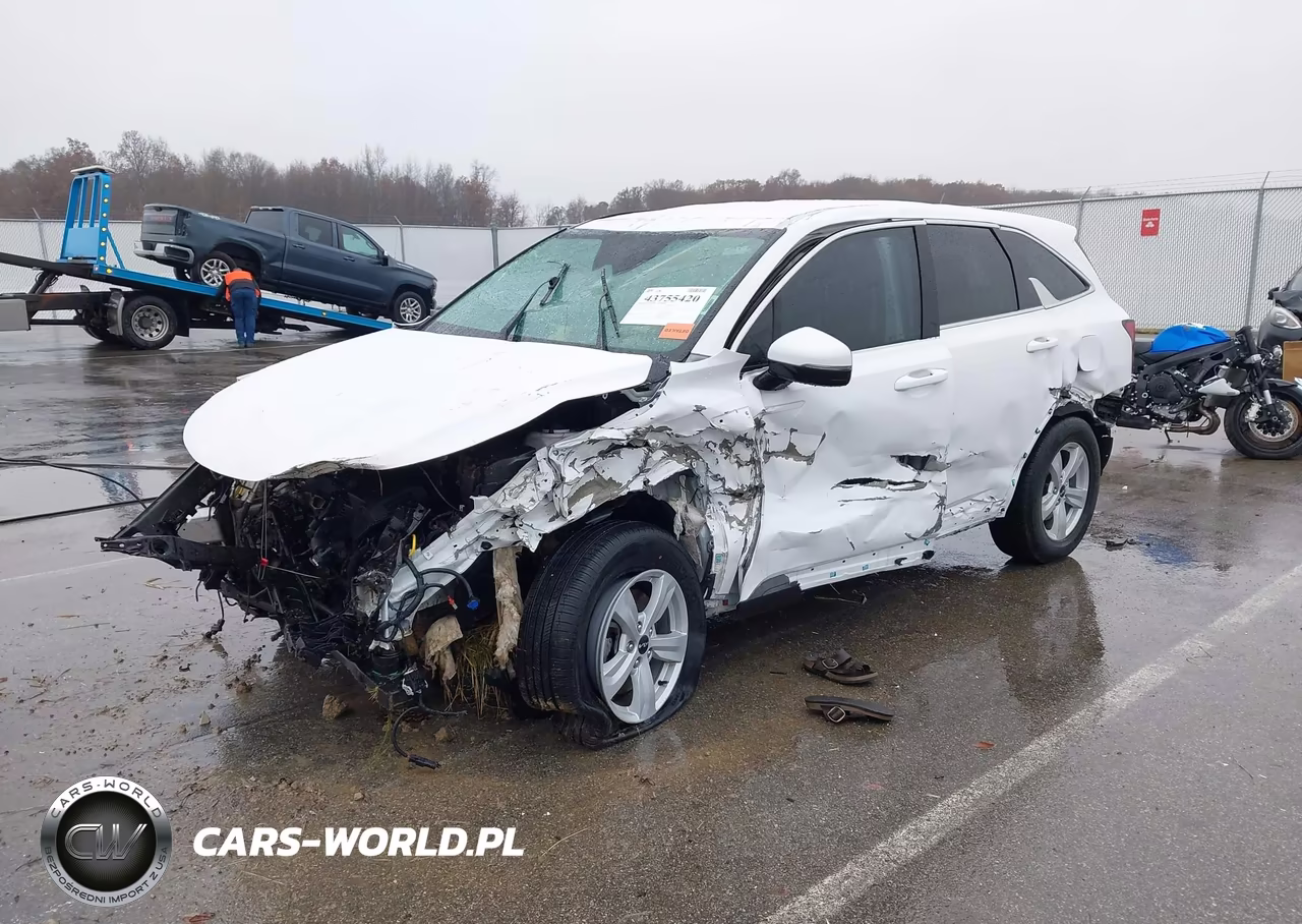 2022 Kia Sorento Lx VIN:5XYRG4LC3NG154736 - 2