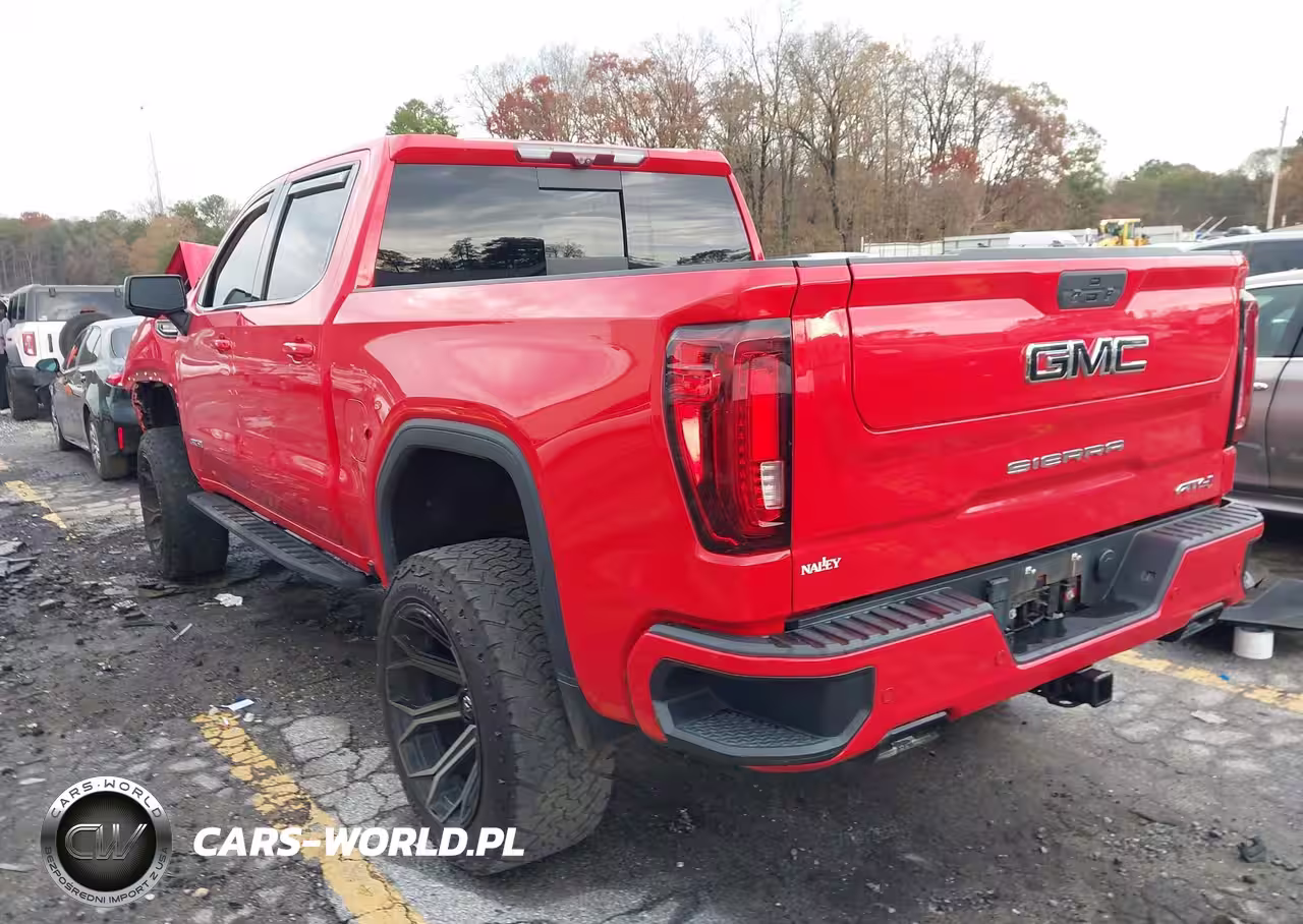 2021 GMC Sierra 1500 4Wd Short Box At4 VIN:3GTU9EET2MG239087 - 3