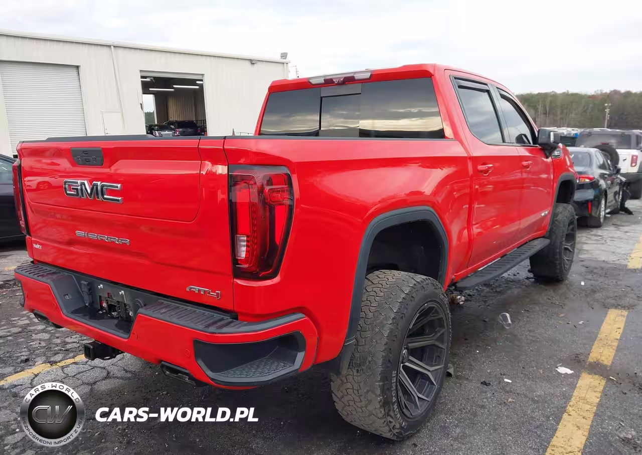 2021 GMC Sierra 1500 4Wd Short Box At4 VIN:3GTU9EET2MG239087 - 4