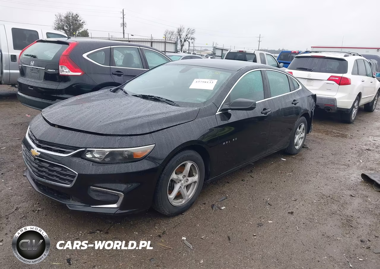 2017 Chevrolet Malibu Ls VIN:1G1ZB5ST7HF161047 - 2