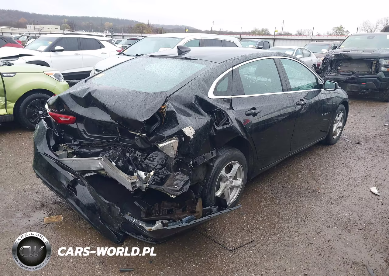 2017 Chevrolet Malibu Ls VIN:1G1ZB5ST7HF161047 - 4