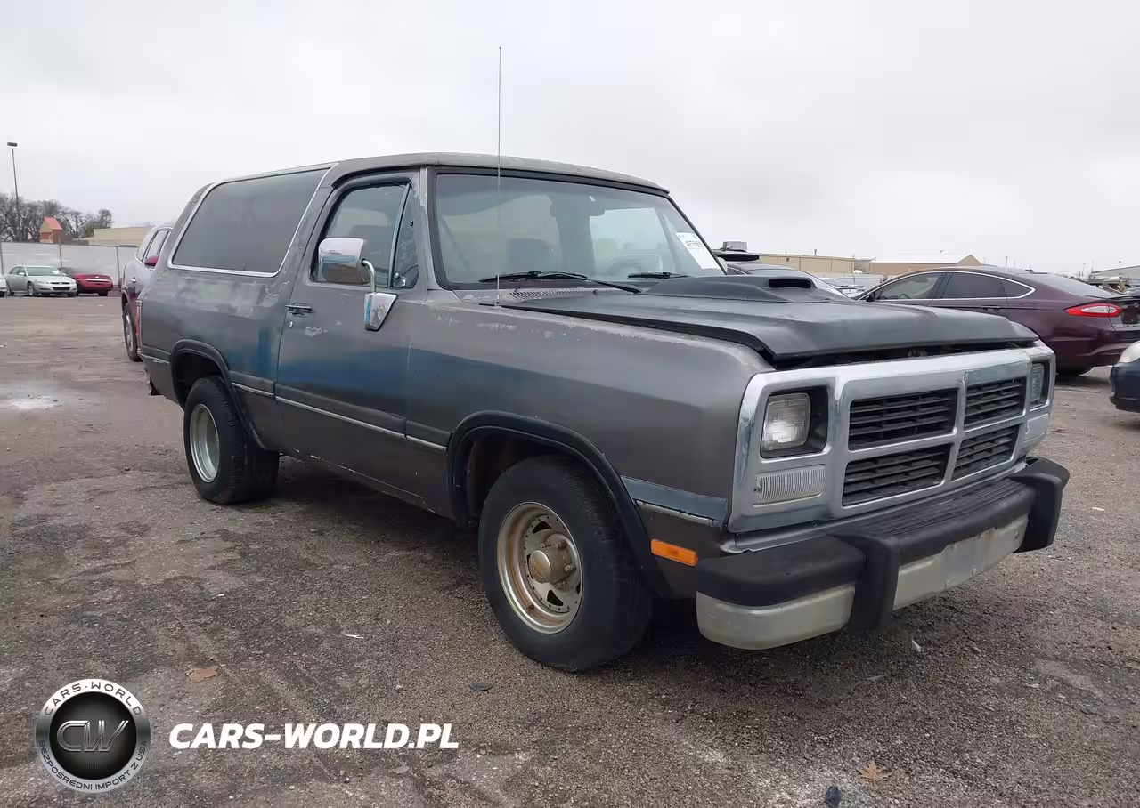 1993 Dodge Ramcharger Ad-150