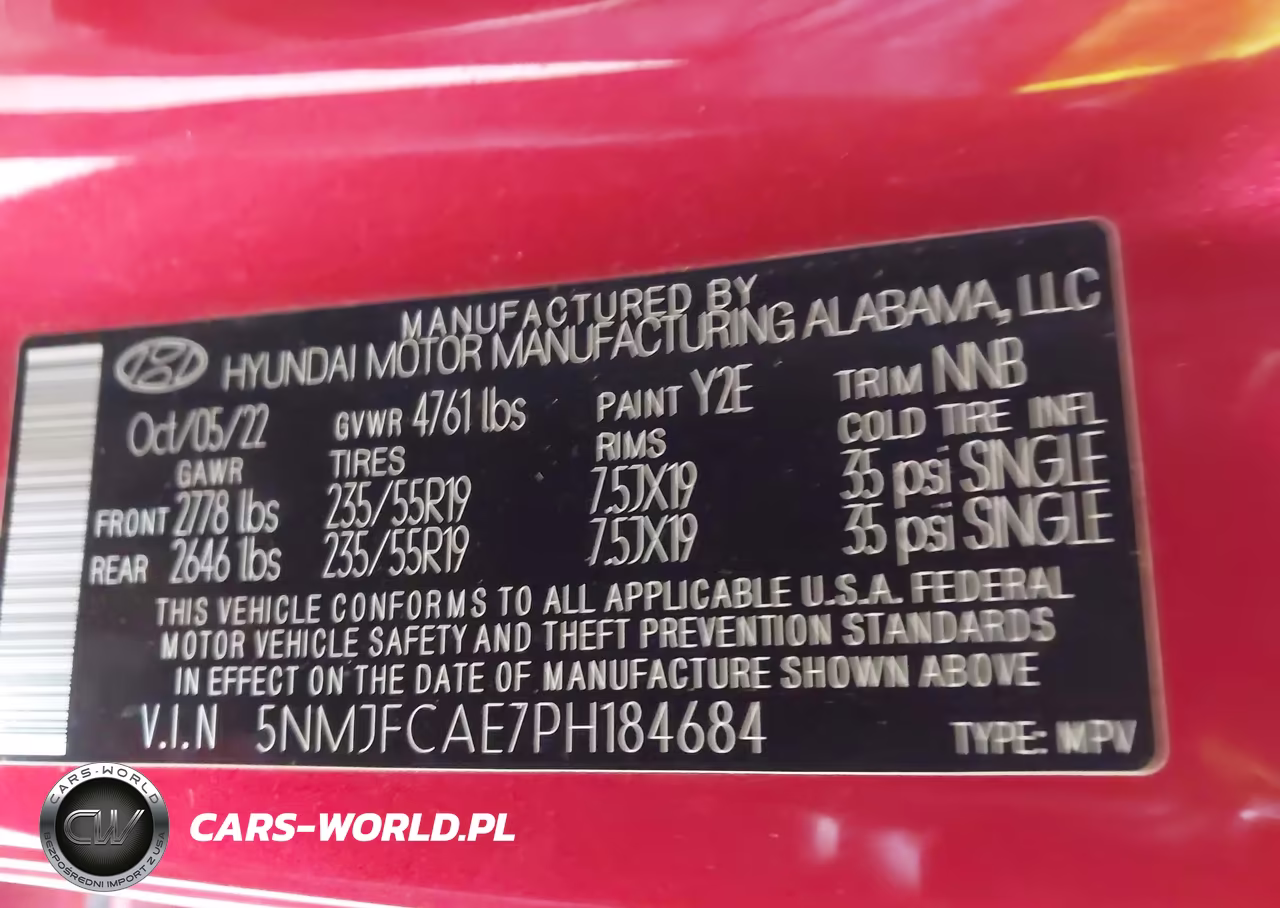2023 Hyundai Tucson Sel VIN:5NMJFCAE7PH184684 - 9