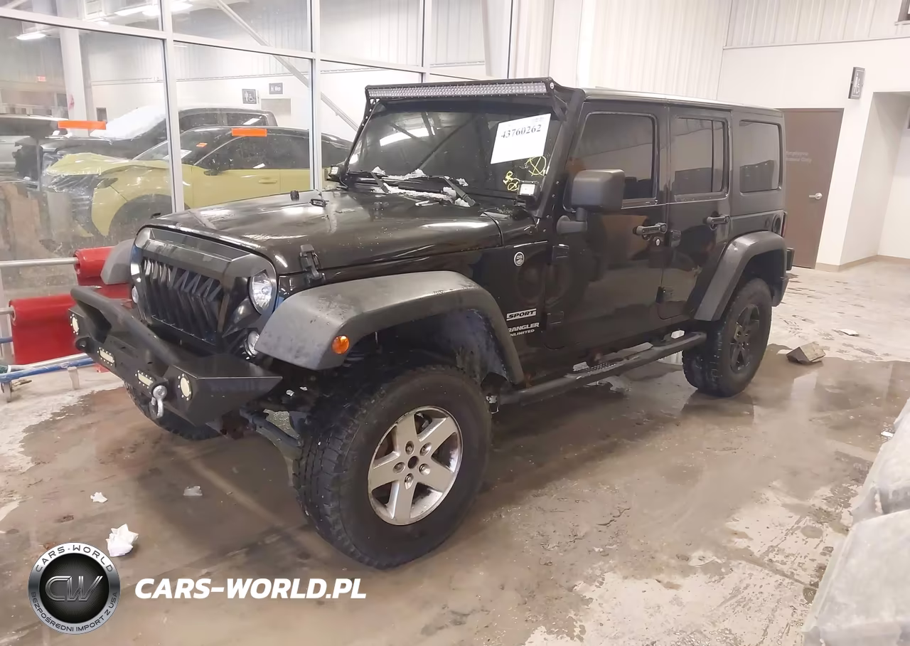 2017 Jeep Wrangler Unlimited Sport 4X4 VIN:1C4BJWDG3HL573713 - 2