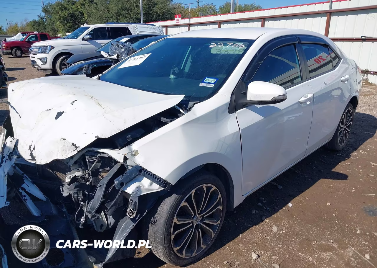 2016 Toyota Corolla S Plus VIN:5YFBURHEXGP377095 - 2