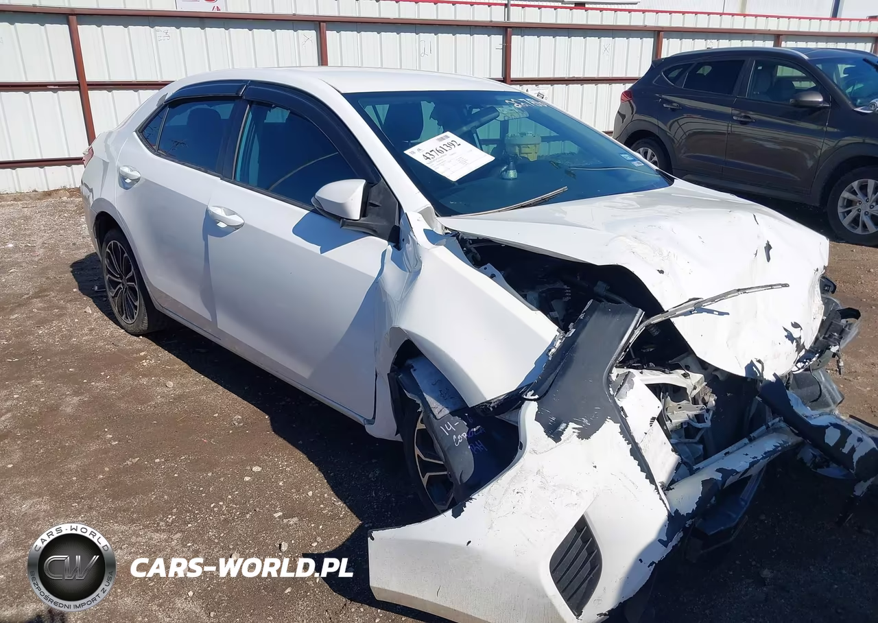2016 Toyota Corolla S Plus VIN:5YFBURHEXGP377095 - 3
