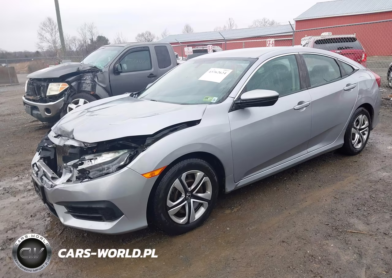 2018 Honda Civic Lx VIN:2HGFC2F54JH529899 - 2