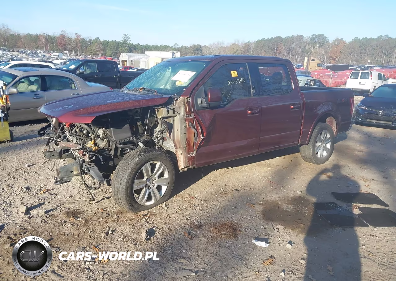 2017 Ford F-150 Lariat VIN:1FTEW1EF7HFC38458 - 2