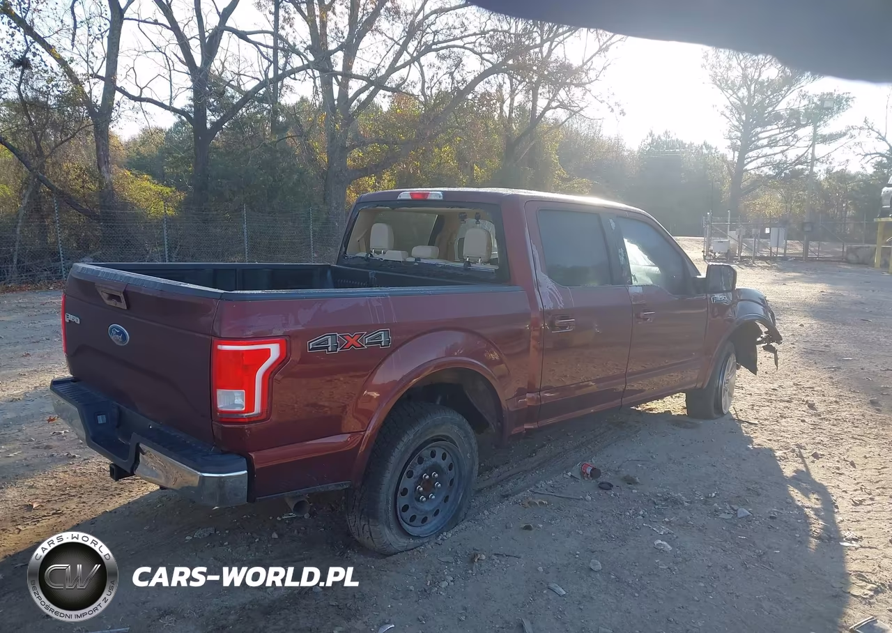 2017 Ford F-150 Lariat VIN:1FTEW1EF7HFC38458 - 4