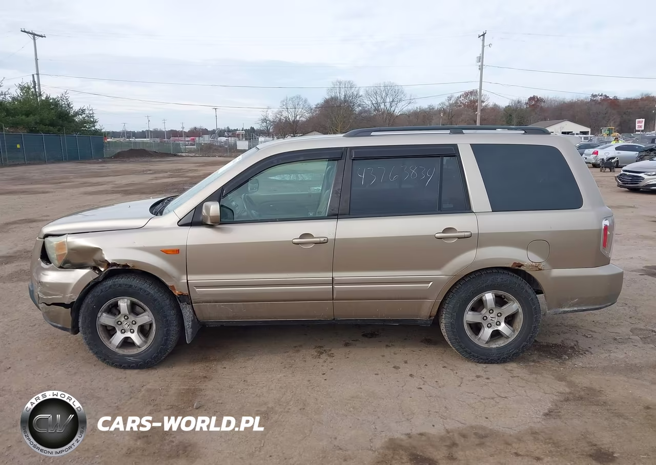 2006 Honda Pilot Ex-L VIN:2HKYF18586H559430 - 14