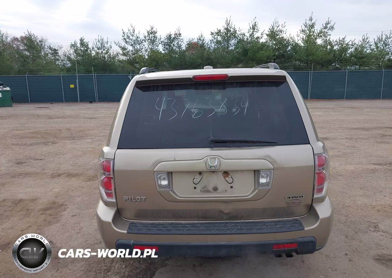 2006 Honda Pilot Ex-L VIN:2HKYF18586H559430 - 16
