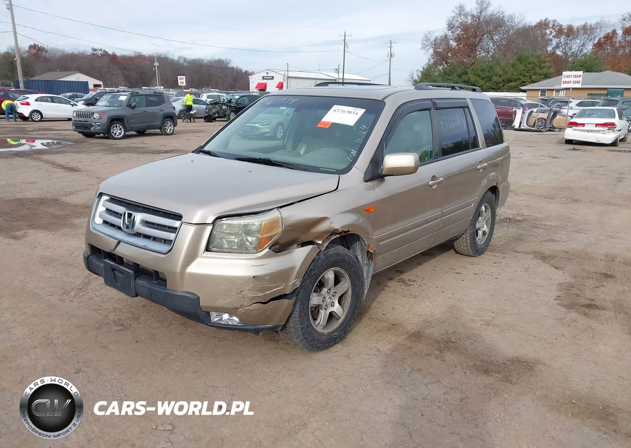 2006 Honda Pilot Ex-L VIN:2HKYF18586H559430 - 2