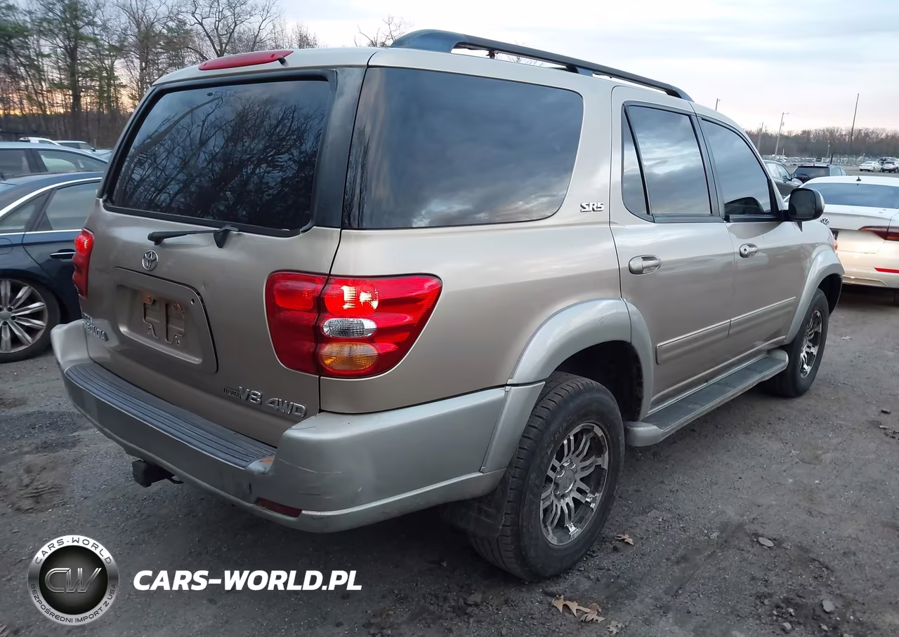 2001 Toyota Sequoia Sr5 V8 VIN:5TDBT44A81S056521 - 4