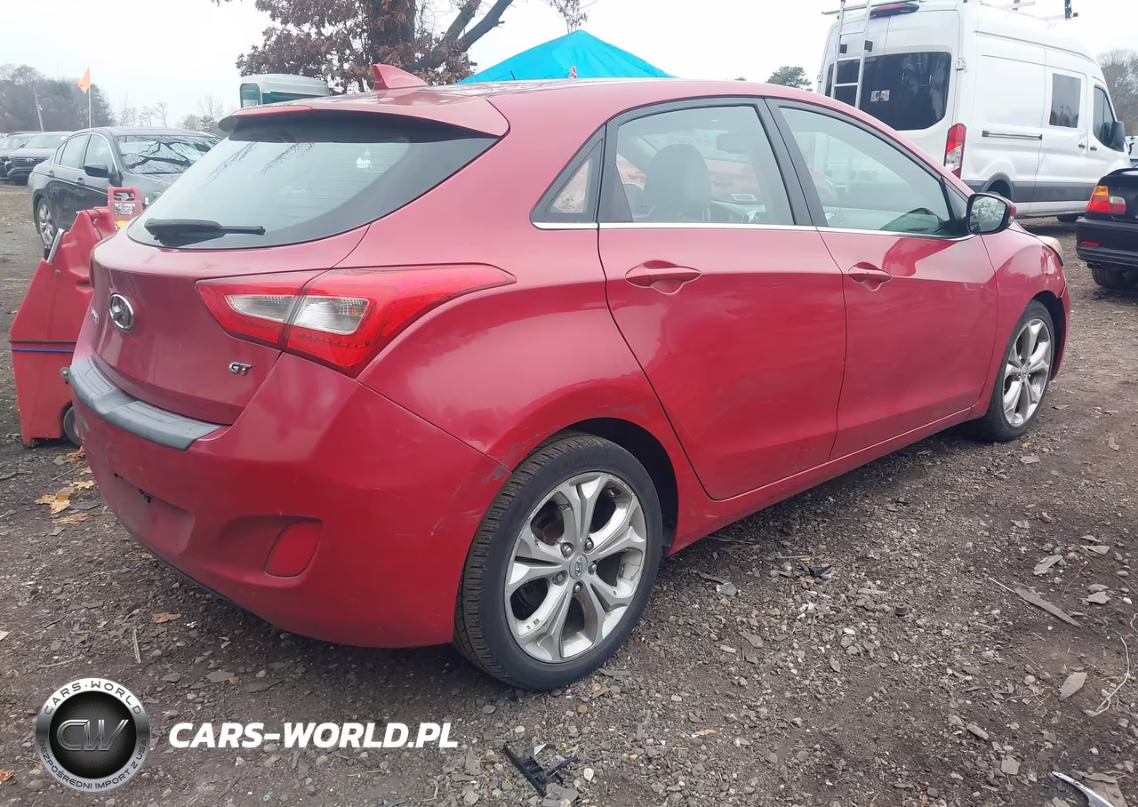 2014 Hyundai Elantra Gt VIN:KMHD35LH2EU218864 - 4