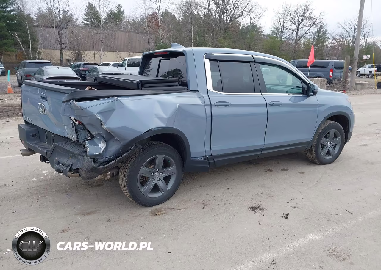 2023 Honda Ridgeline Rtl VIN:5FPYK3F55PB061686 - 4