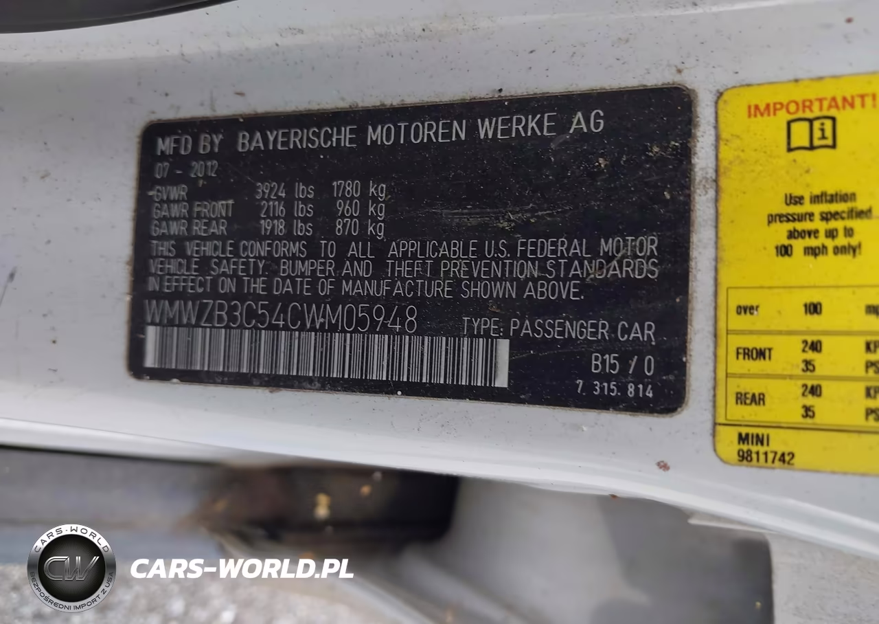 2012 Mini Cooper Countryman VIN:WMWZB3C54CWM05948 - 9