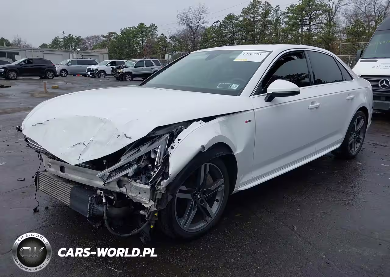 2018 Audi A4 2.0T Premium-2.0T Tech Premium VIN:WAUENAF40JA030292 - 2