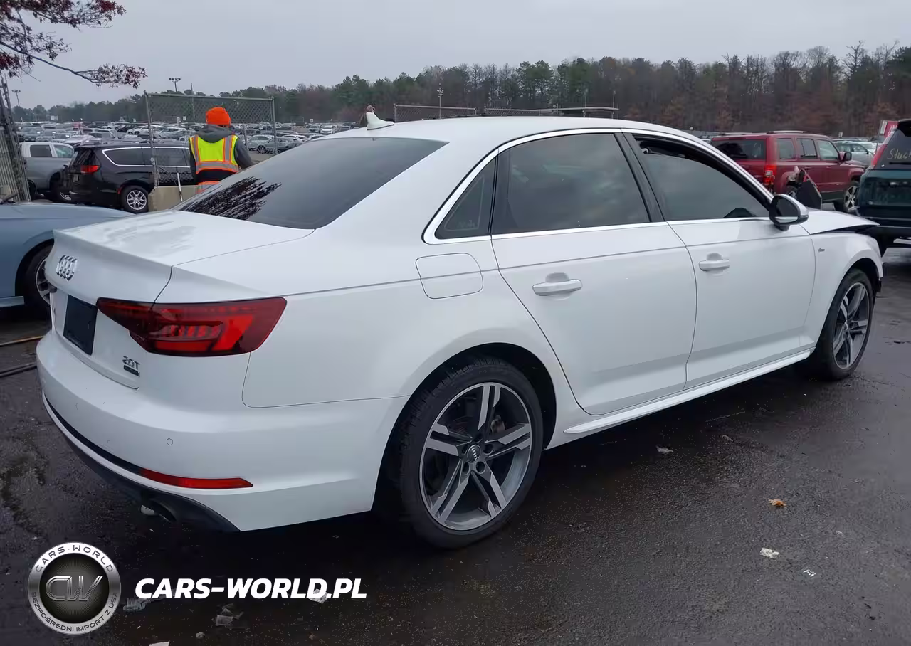 2018 Audi A4 2.0T Premium-2.0T Tech Premium VIN:WAUENAF40JA030292 - 4