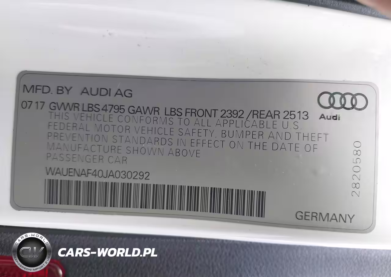 2018 Audi A4 2.0T Premium-2.0T Tech Premium VIN:WAUENAF40JA030292 - 9