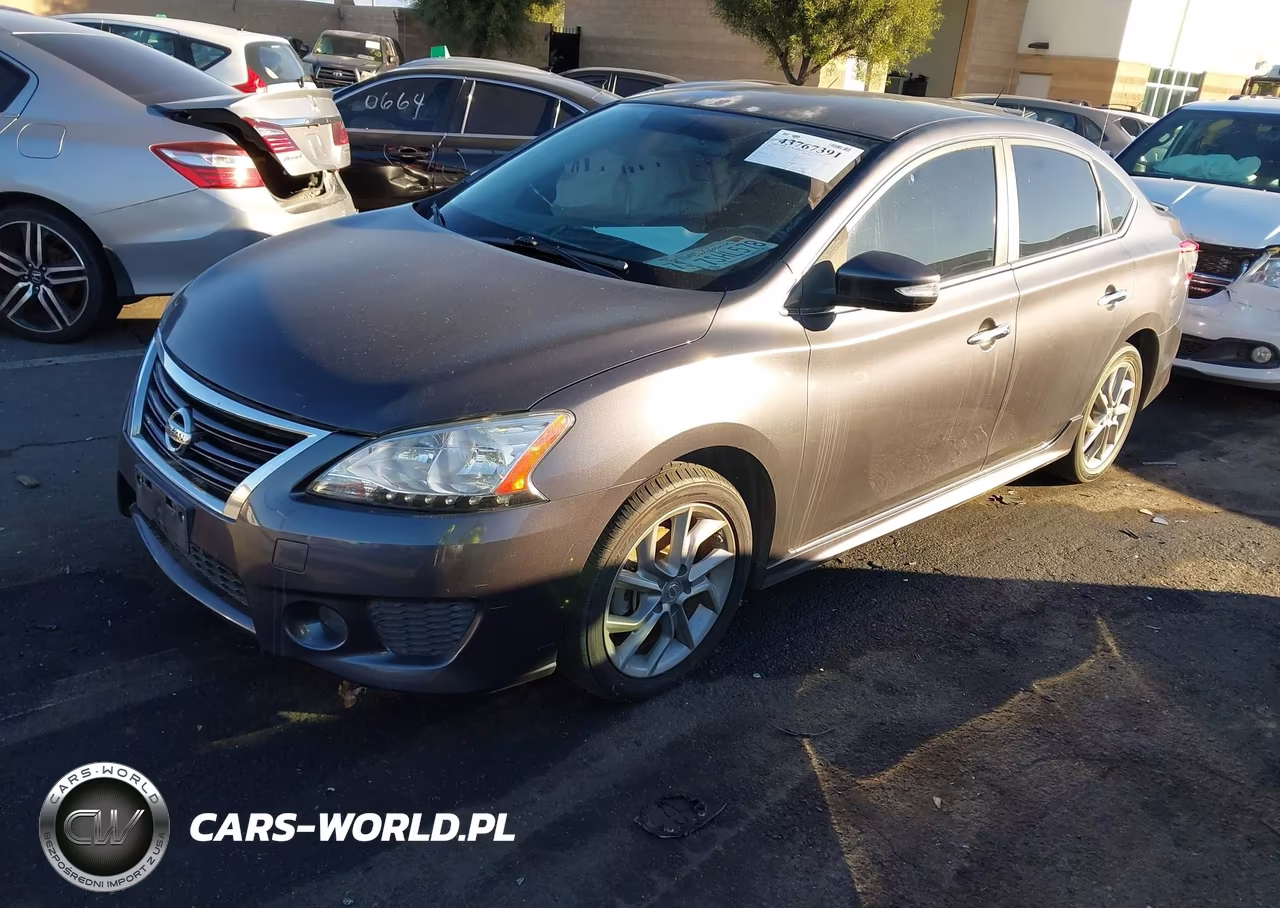 2015 Nissan Sentra Sr VIN:3N1AB7AP8FY362713 - 2