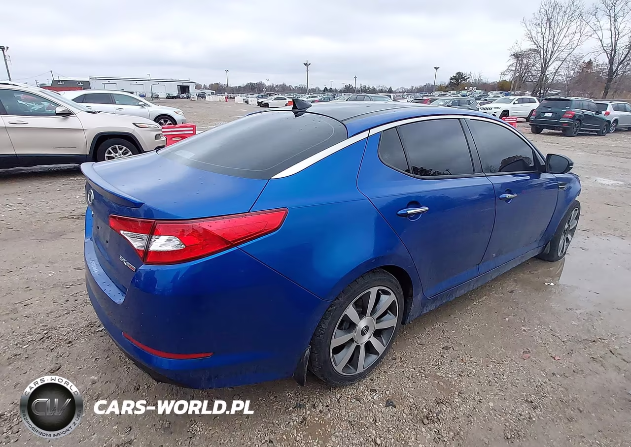 2011 Kia Optima Sx VIN:KNAGR4A63B5122921 - 4