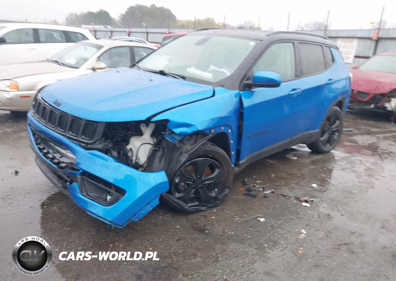 2020 Jeep Compass Altitude Fwd VIN:3C4NJCBB2LT141081 - 2