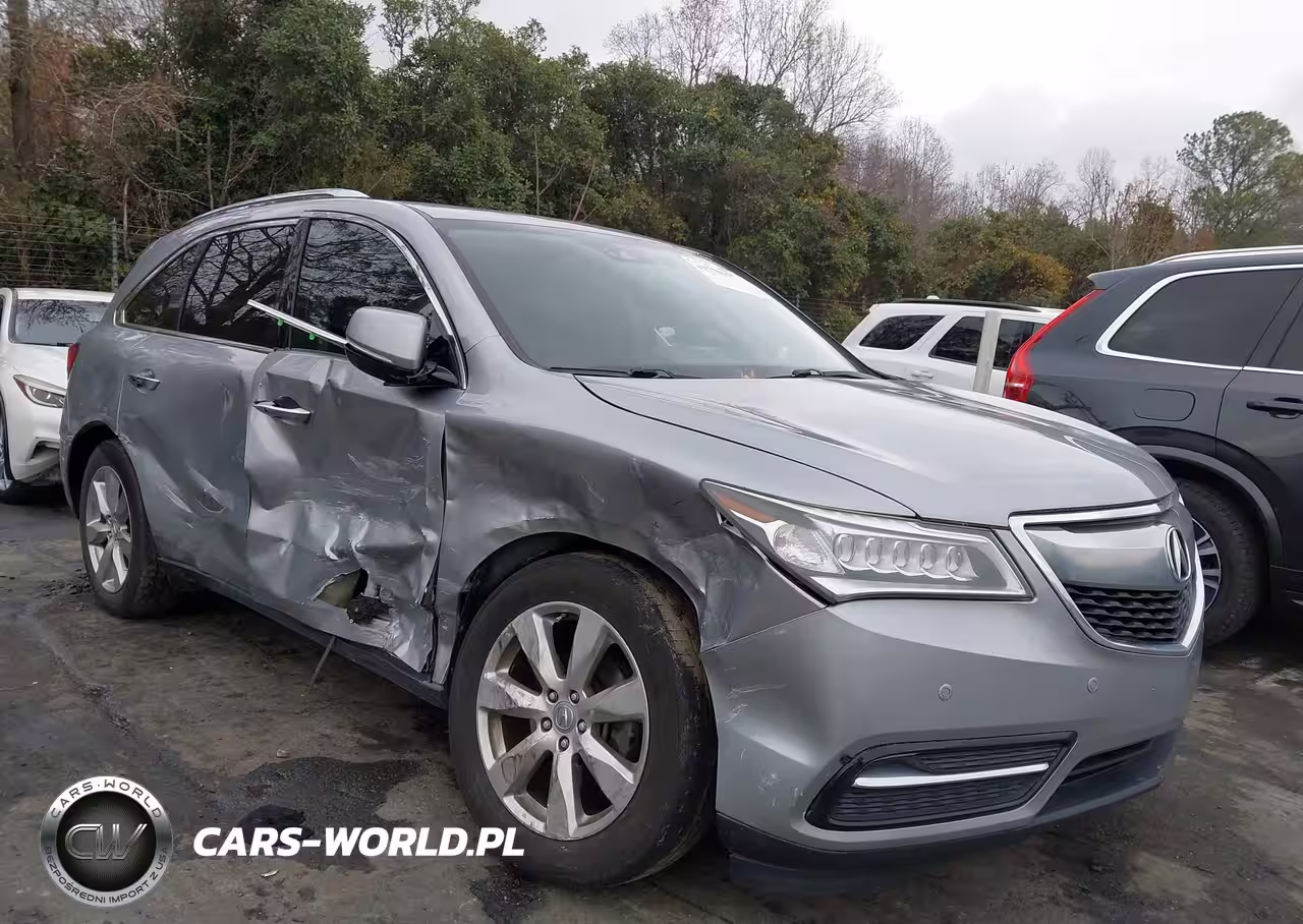 2016 Acura Mdx Advance Entertainment Packages-Advance Package