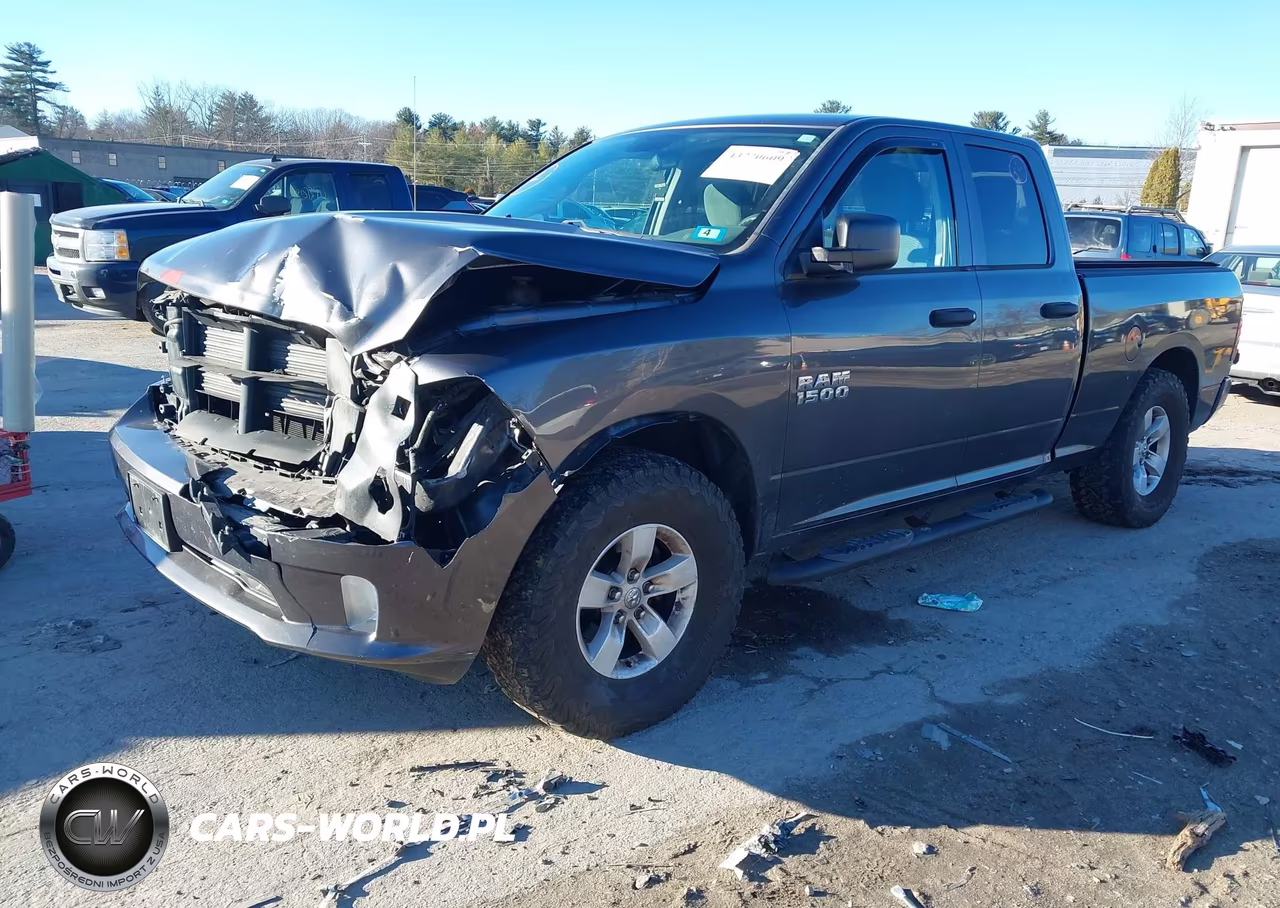 2017 Ram 1500 Express 4X4 6'4 Box VIN:1C6RR7FG3HS682177 - 2