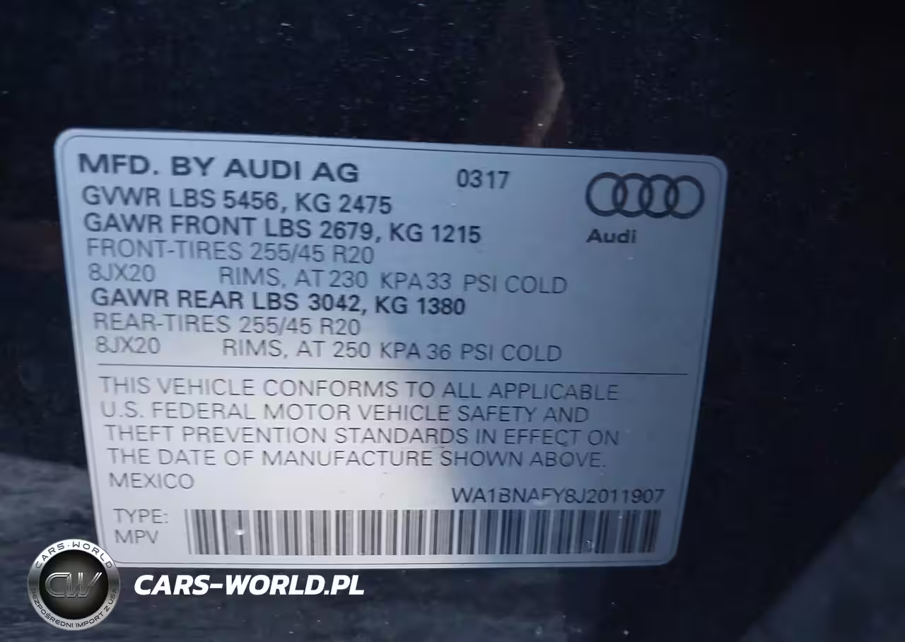 2018 Audi Q5 2.0T Premium-2.0T Tech Premium VIN:WA1BNAFY8J2011907 - 9