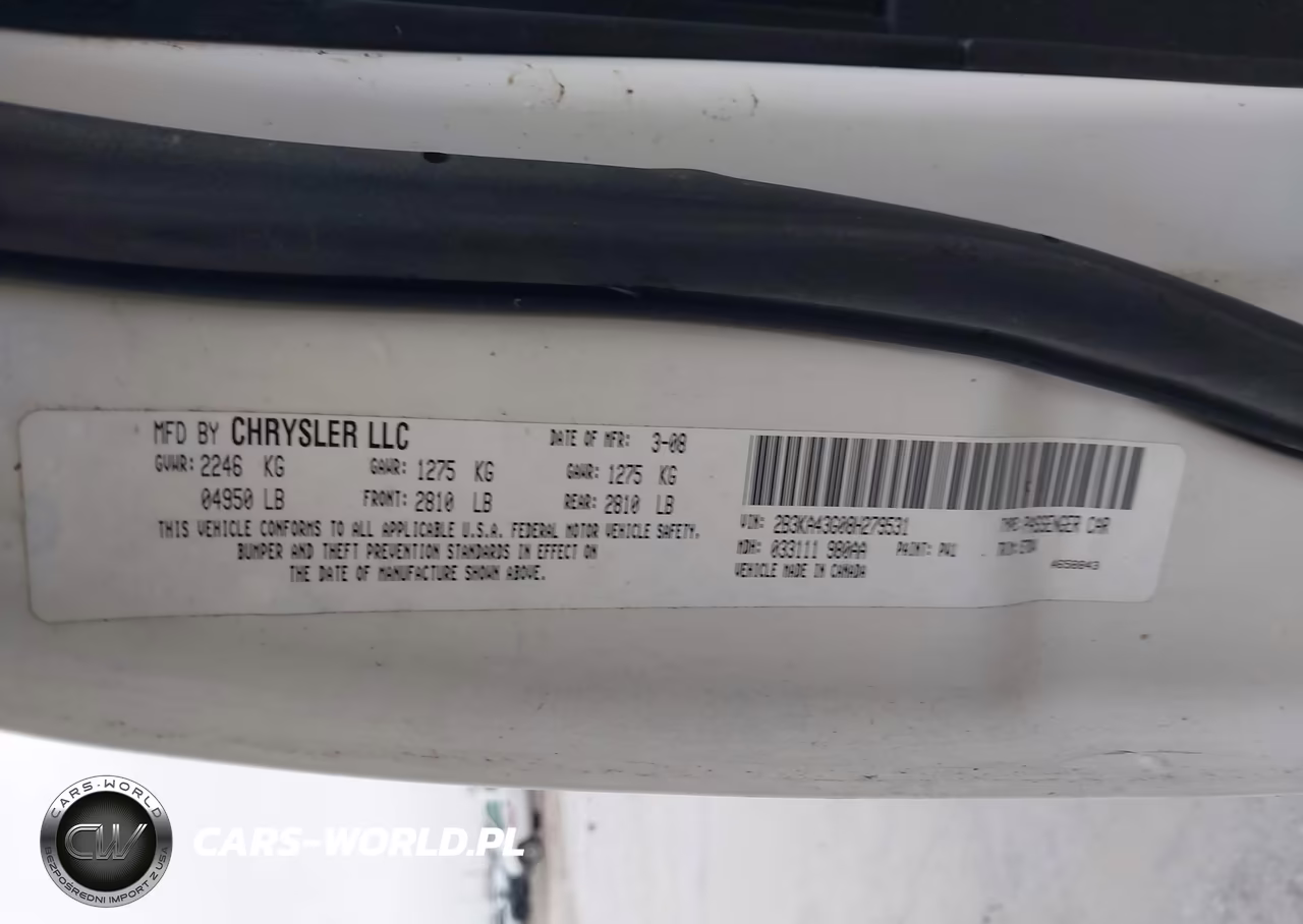 2008 Dodge Charger VIN:2B3KA43G08H279531 - 9