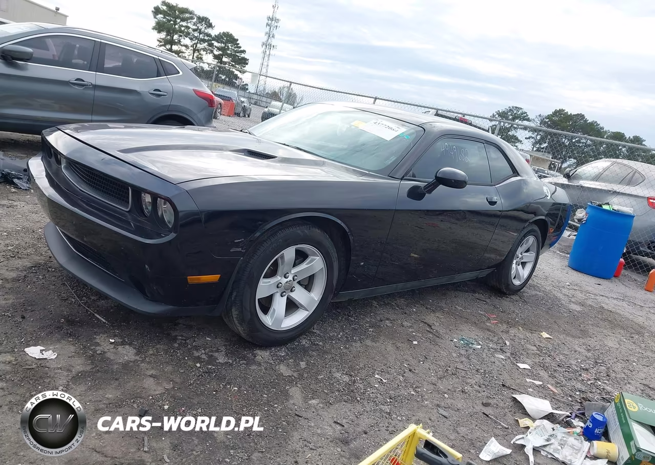 2013 Dodge Challenger Sxt VIN:2C3CDYAG6DH718749 - 2