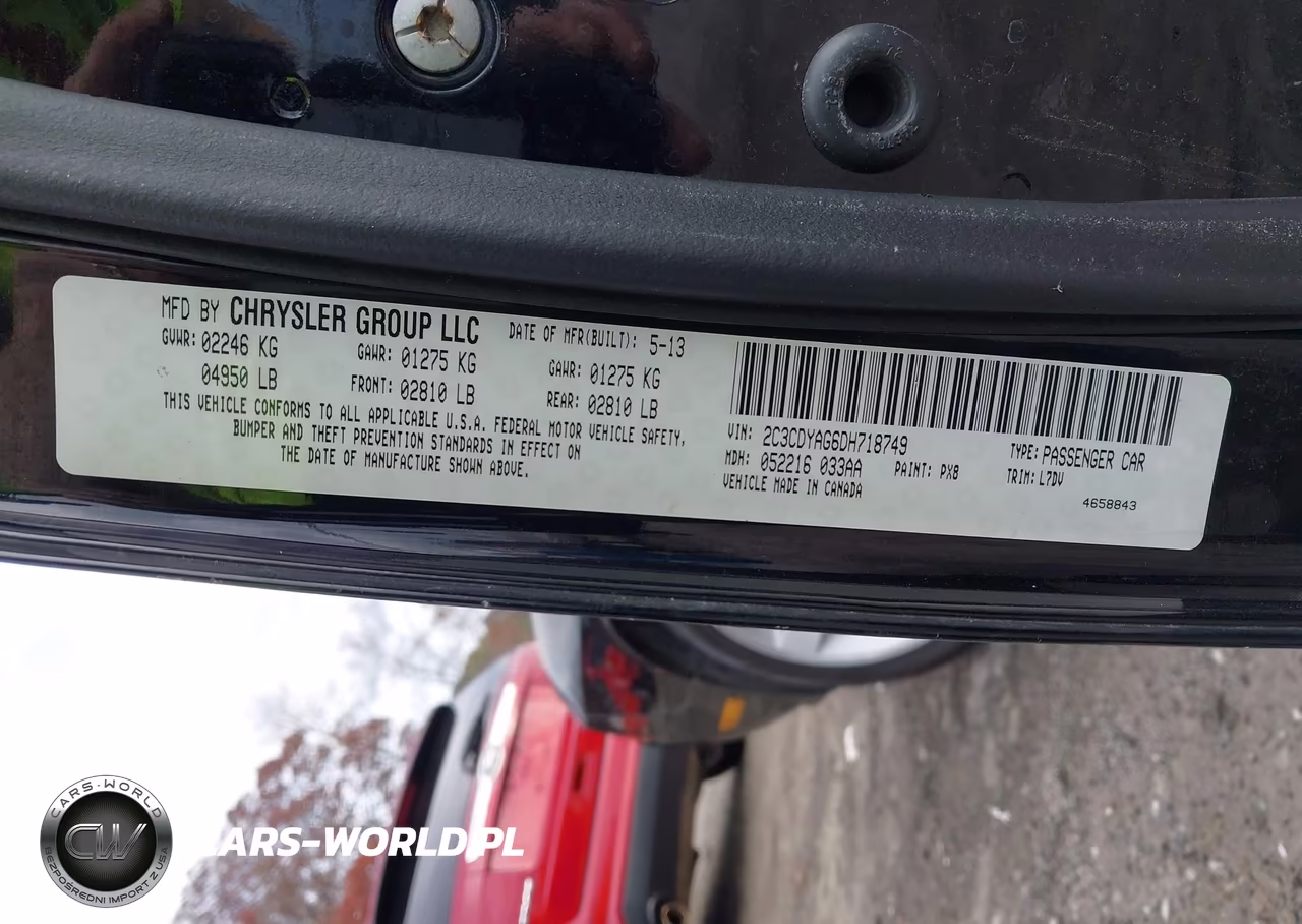 2013 Dodge Challenger Sxt VIN:2C3CDYAG6DH718749 - 9