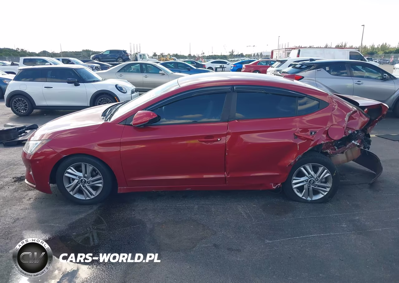 2019 Hyundai Elantra Sel VIN:KMHD84LF5KU771238 - 13