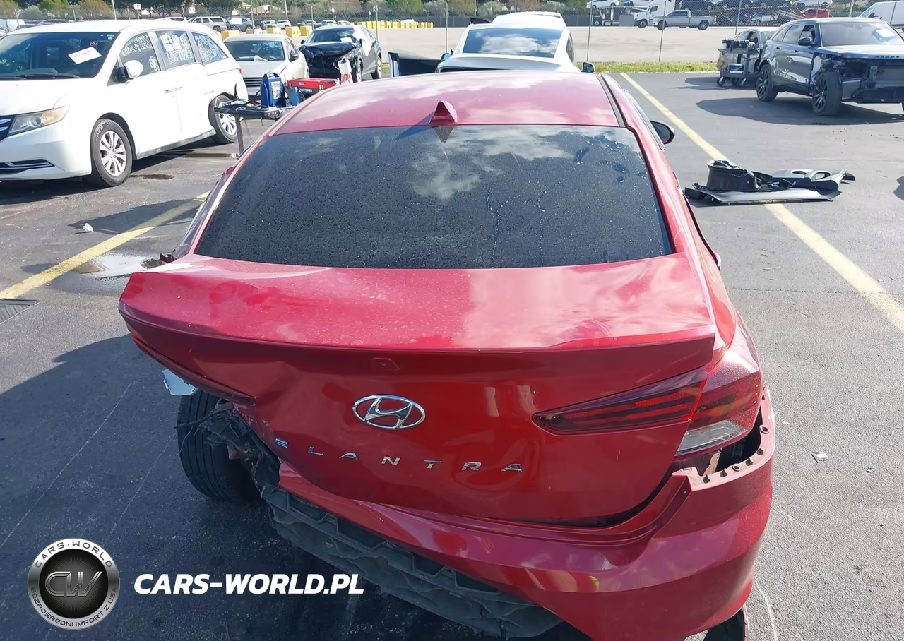 2019 Hyundai Elantra Sel VIN:KMHD84LF5KU771238 - 15