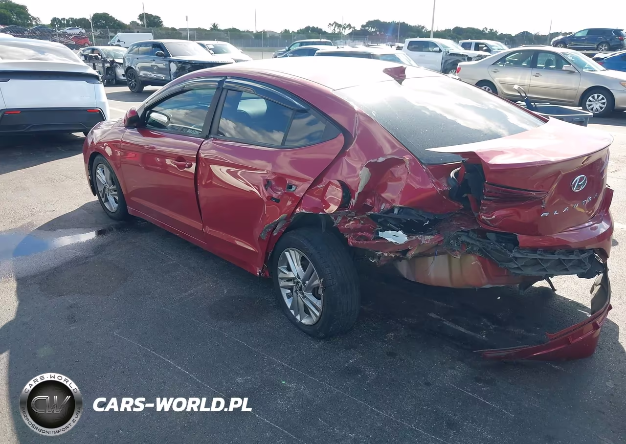 2019 Hyundai Elantra Sel VIN:KMHD84LF5KU771238 - 3