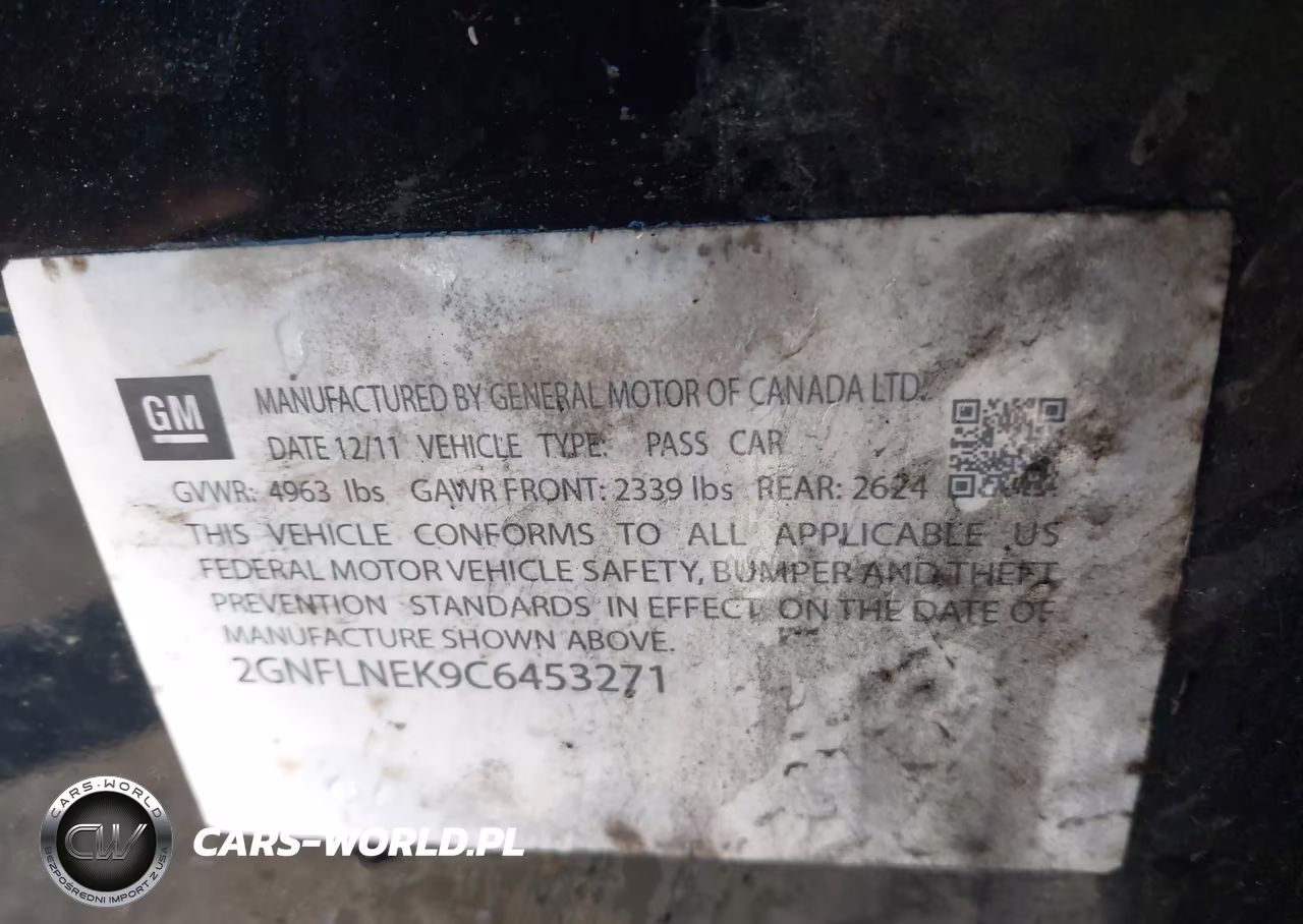 2012 Chevrolet Equinox 2Lt VIN:2GNFLNEK9C6453271 - 9