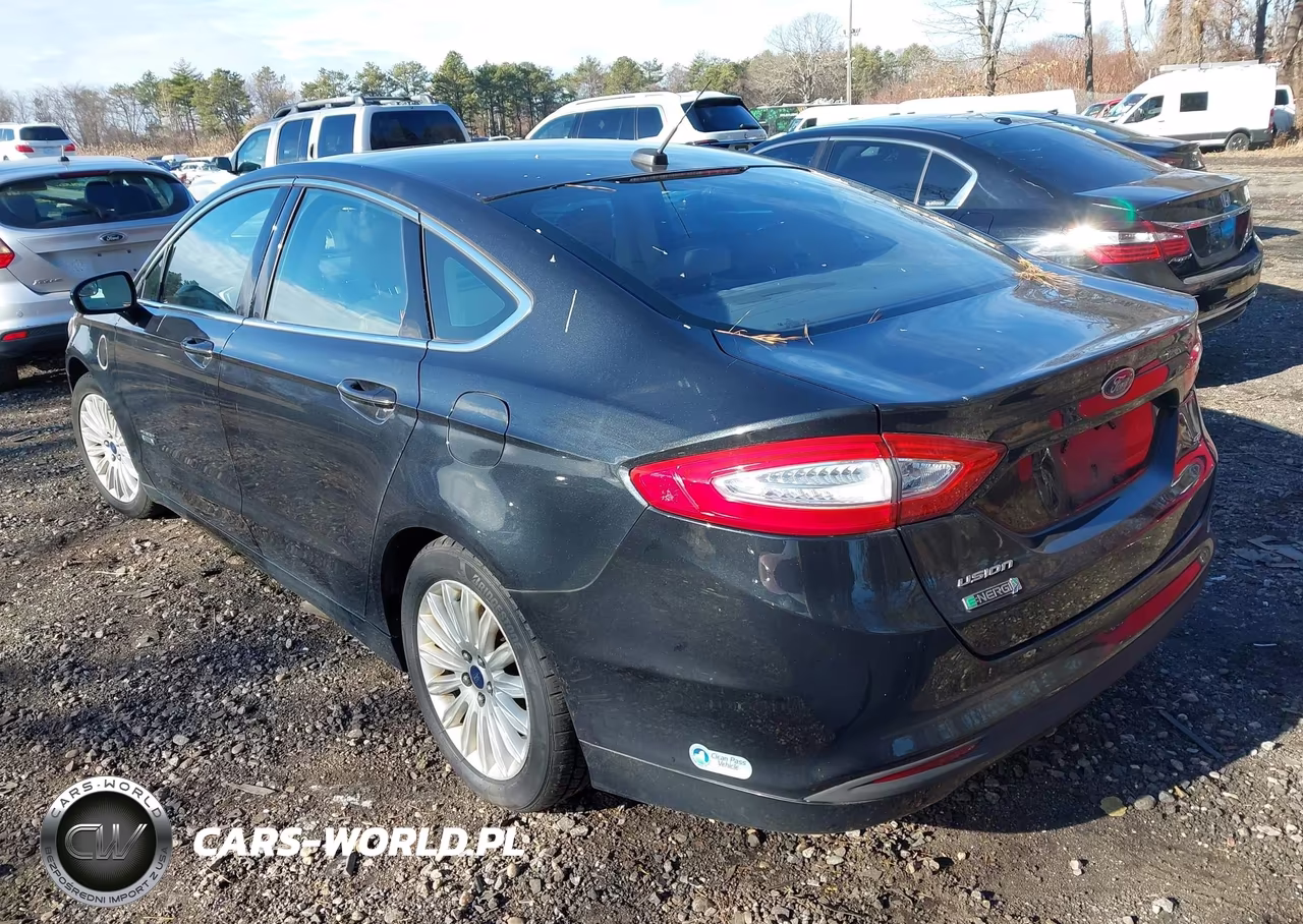 2013 Ford Fusion Energi Se Luxury VIN:3FA6P0PU1DR270638 - 3