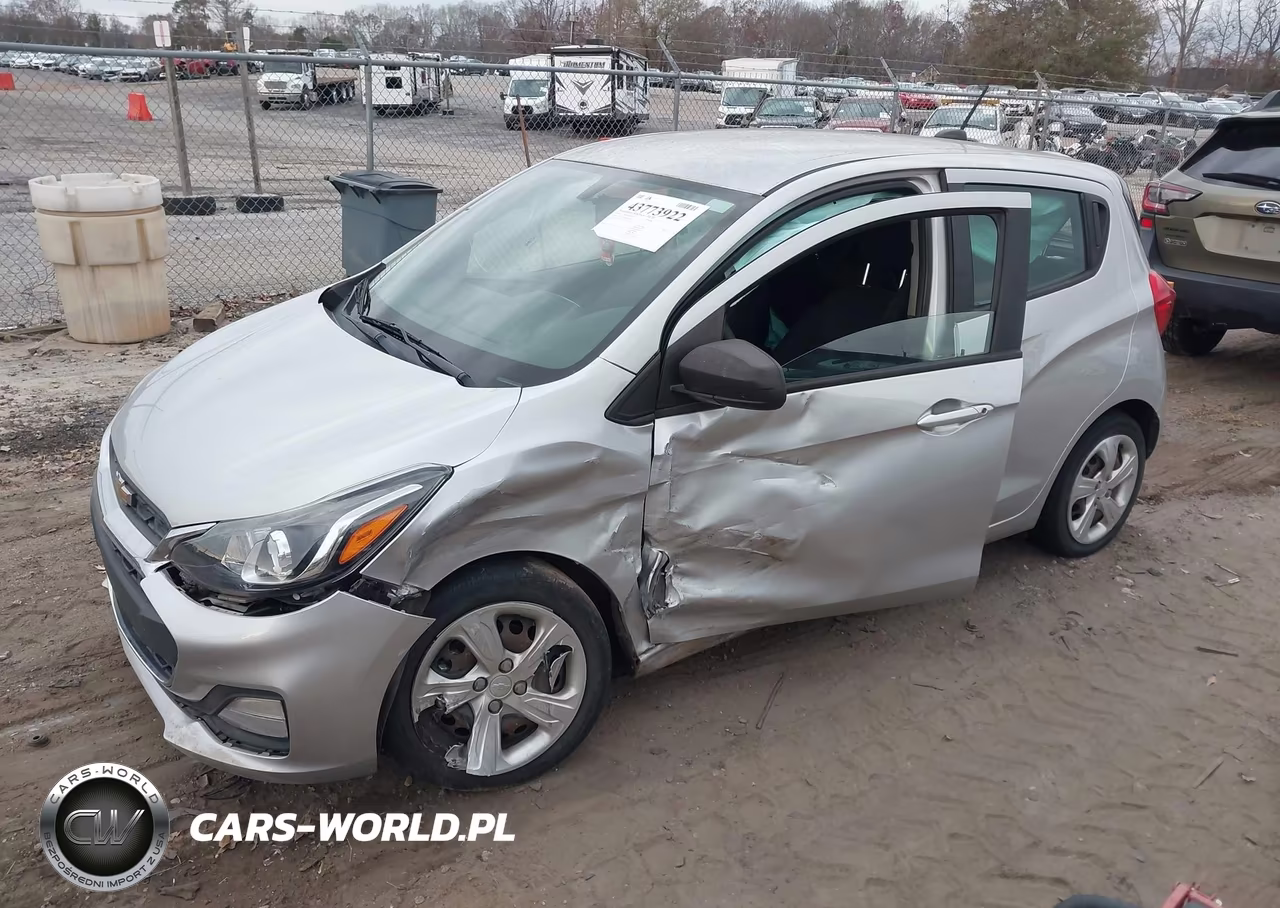 2019 Chevrolet Spark Ls Cvt VIN:KL8CB6SAXKC821438 - 2