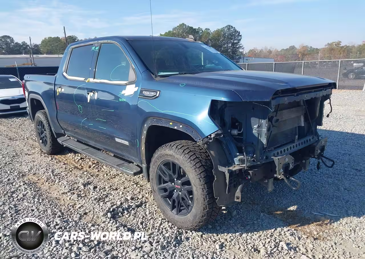 2021 GMC Sierra 1500 4Wd Short Box Elevation